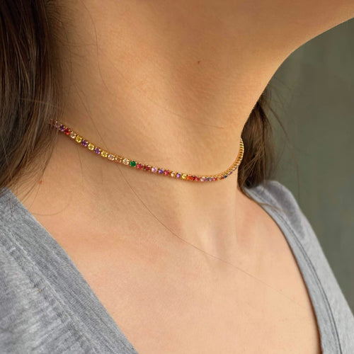 Rainbow Choker