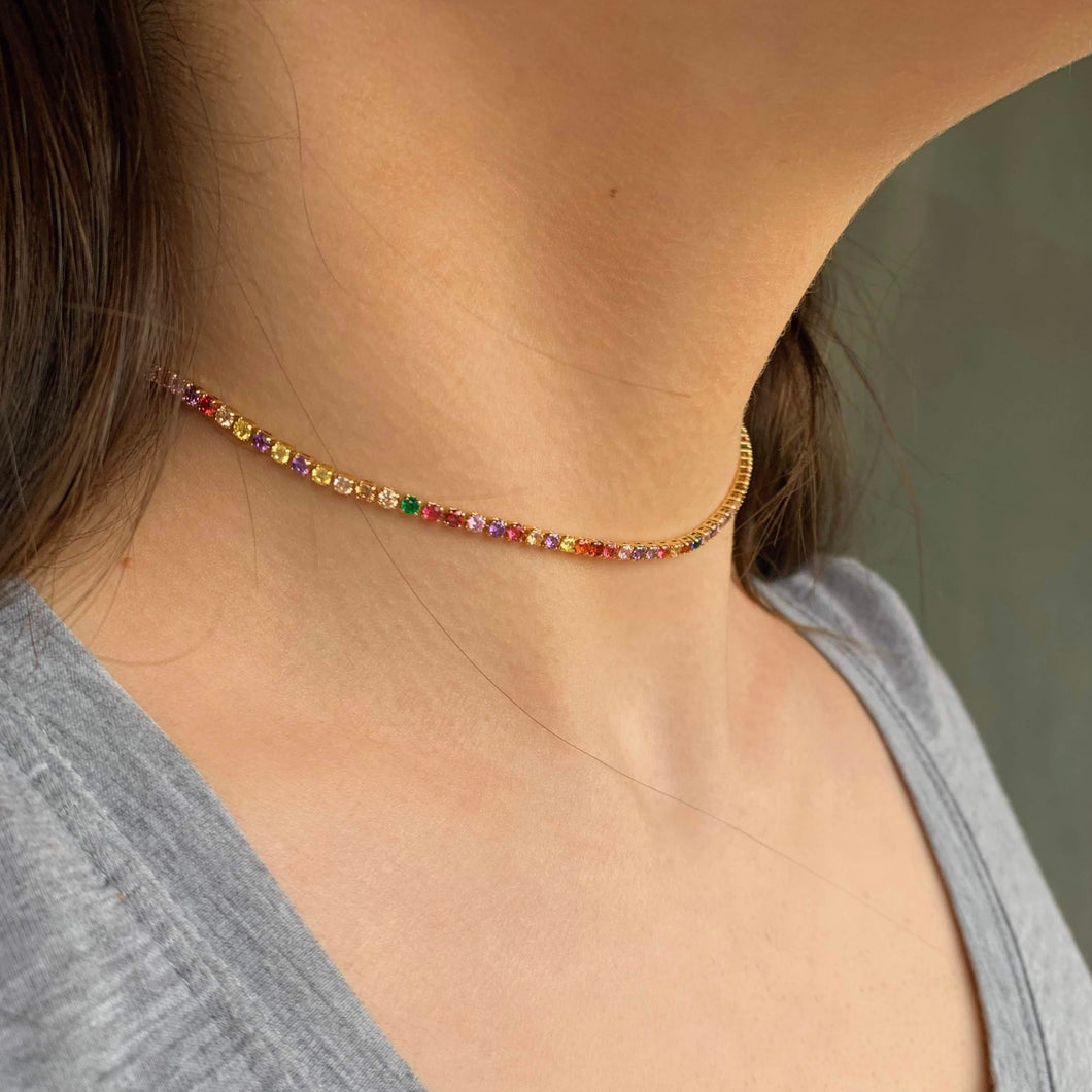 Rainbow Choker